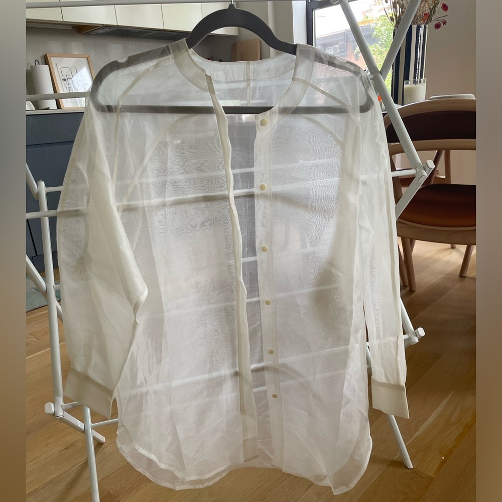 Mr. Larkin Queenie Silk Organza Shirt